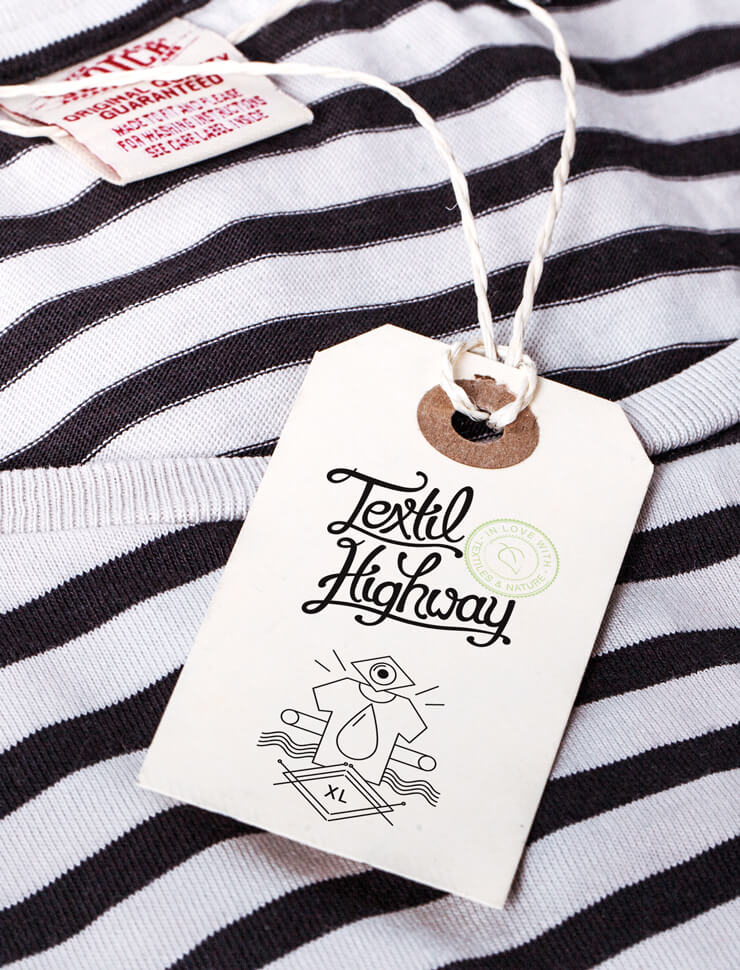 Handlettering, Corporate Design, Editorial Design, Webdesign – Textil Highway