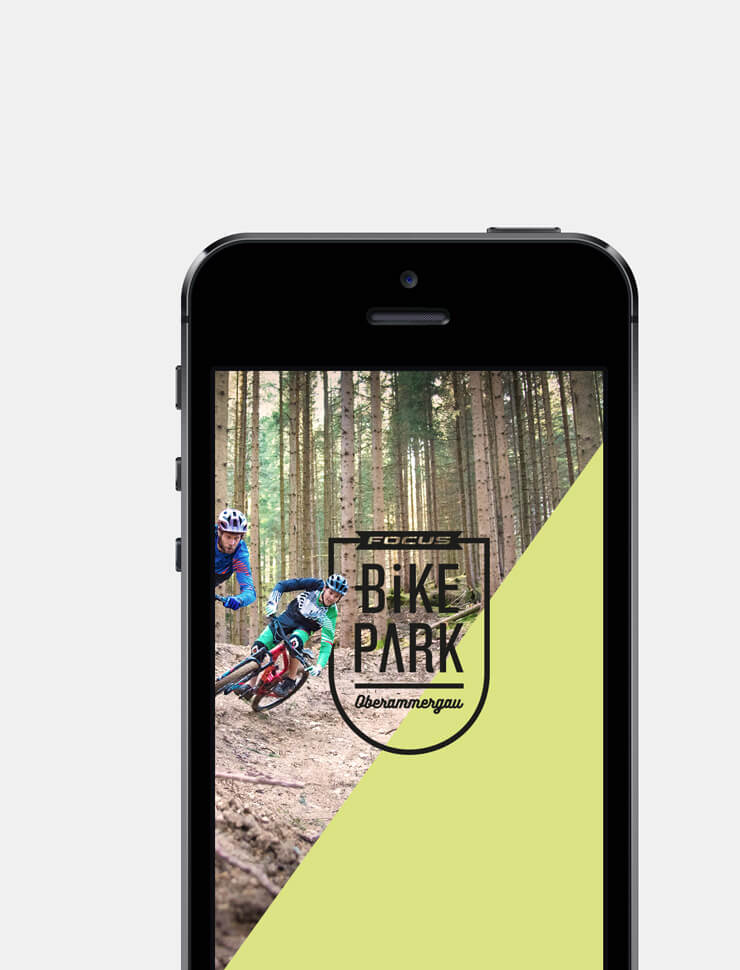 Webdesign – Bikepark Oberammergau